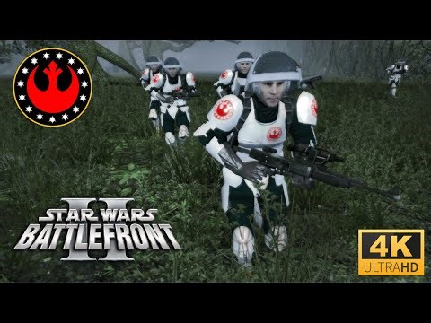 Star Wars Battlefront 2005 Expanded Post Endor Era - Battle of Dagobah - New Republic side