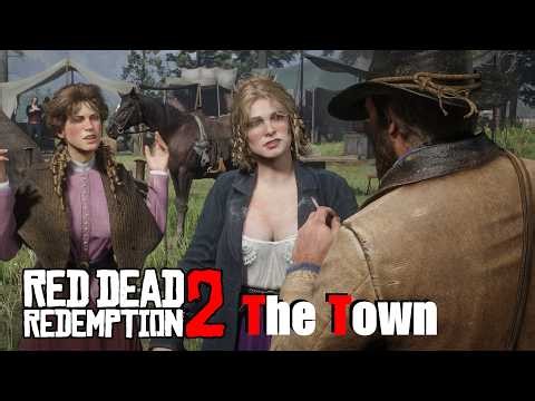 Red Dead Redemption 2 - Part 3: The Town (PC Gameplay 4K 60FPS No Commentary)