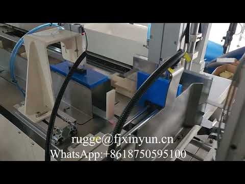 High speed automatic napkin tissue paper PE bags packing machine