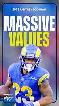 3 Running Backs With MASSIVE Value Right Now! | Fantasy Football #shorts