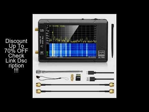New Tiny Spectrum Analyzer TinySA ULTRA 4" Display 100kHz To 5.3GHz With 32GB Card Version V0.4.5.1