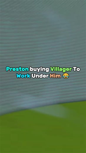KIDS CANDY & TOYS on Instagram: "Preston Buying Villagers To Work Under Him - PrestonPlayz on YT @prestonplayz #PrestonPlayz #paidpartner #roblox"