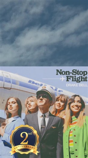 Drake Bell Nonstop Flight 2nd Anniversary #drakebell #fyp #NSF #music | drake bell