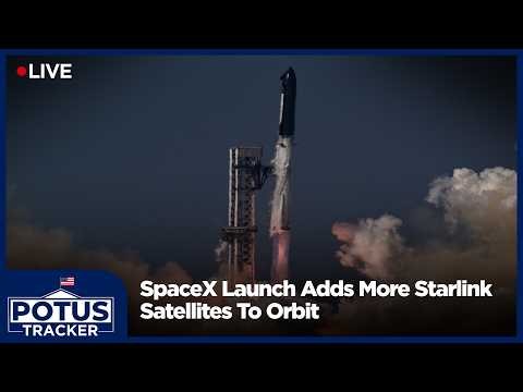 LIVE | SpaceX Launches New Starlink Satellites Into Orbit | AA114