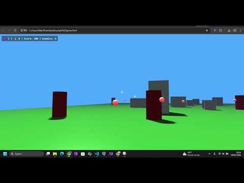My first game using Babylon js
