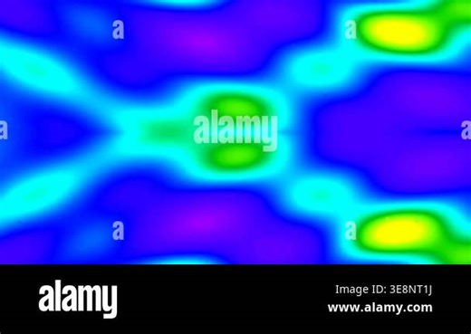 Seamless looping abstract background with a vibrant, blurry, and colorful heatmap effect. Perfect for digital art and design Stock Video Footage - Alamy