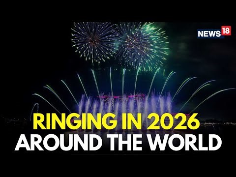 LIVE: World Welcomes New Year 2026 |People Erupt In Joy With Spectacular Fireworks Celebration |N18G