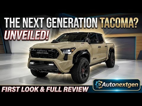 2027 Toyota Tacoma REVEALED! 🔥 The New Pickup Truck Looks INC