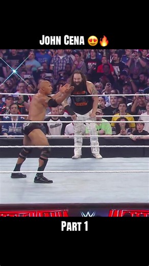 John Cena helps The Rock: WWE support moment
