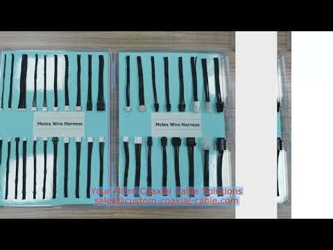 coaxial cable lvds cable mercedes w204 IATF 16949 50 ohm ribbon cable for drone FPV Custom Wire Harn