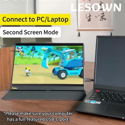 14 Inch Portable Monitor: Your Ultimate Second Screen for Work, Gaming & Raspberry Pi Projects