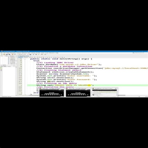 04 21 Developing A Login Application Using Jdbc And Mysql SHORTS 6of15