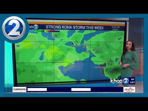 Powerful Kona Storm Continues to Threaten Hawaiʻi Through Weekend