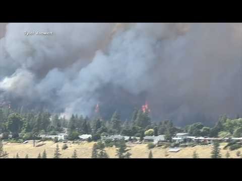 Eastern Washington fires have burned 600 structures and forced the evacuation of 5,000 homes