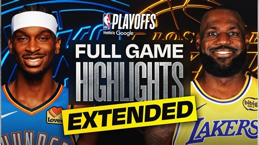 EXTENDED: #1 THUNDER at #4 LAKERS | FULL GAME 3 HIGHLIGHTS | May 9, 2026