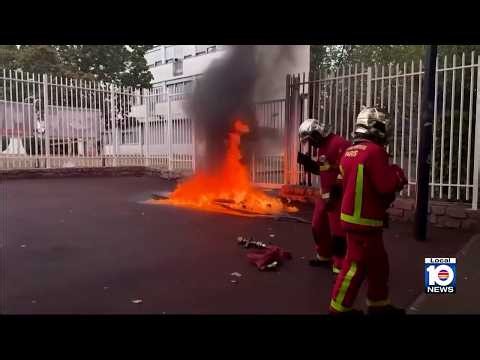 Trump views France riots as 'immigration problem'