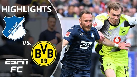 TSG Hoffenheim vs. Borussia Dortmund | Bundesliga Highlights | ESPN FC