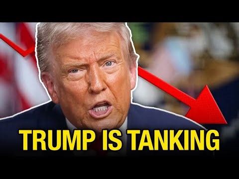 Trump's Approval Is Rolling Down Hill Faster Than A Cat Turd