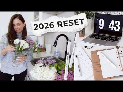 My Ultimate One-Day RESET ✨ (Declutter, Plan & Reset for 2026)