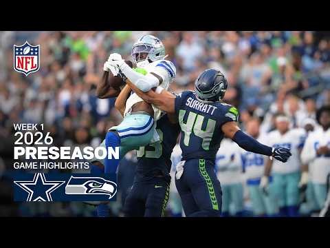 Dallas Cowboys vs. Seattle Seahawks | 2026 Preseason Week 1