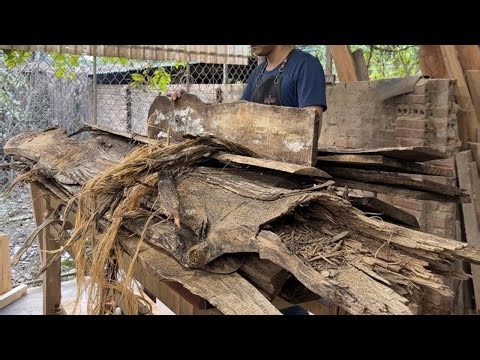 The Wood Industry is SHOCKED! Turning Ugly Rotten Wood Into Art