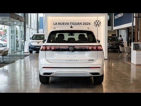 🚗🤍 The NEW 2026 White Tiguan Surprises Everyone! | Modern Design, Technology and Luxury 🔥