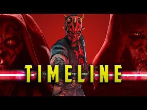 The Complete DARTH MAUL Timeline | Star Wars