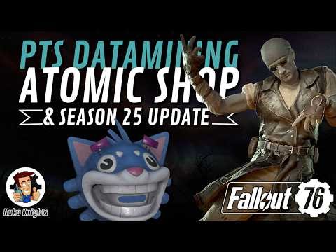 Fallout 76: Datamining PTS New Atomic Items & Season 25 Update (Version: 1st May 2026)