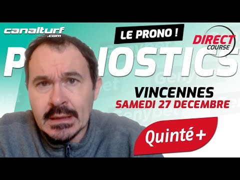 Pronostic Quinté et des courses PMU du Samedi 27 décembre 2025 - En partenariat avec ‪@GenybetTurf‬
