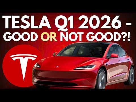 Tesla Releases Q1 2026 Delivery Estimates - This Matters MORE...