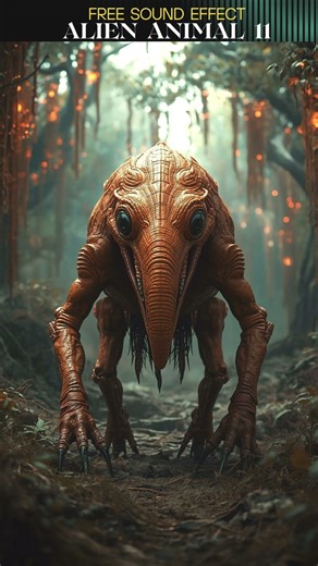 ALIEN ANIMAL SOUND EFFECT 11 #freesoundeffects #alienanimals #aliensound #alien #horrorsounds #sound