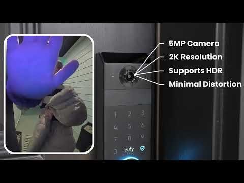 This Front Door Lock Has a Camera, Doorbell, and Screen — All in One