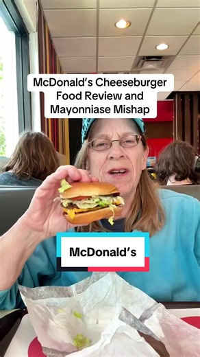 Food review of the McDonald’s Happy Meal Cheeseburger. With bonus mayonnaise mishap footage. This is not sponsored. #foodreview #fastfoodreview #cheeseburger