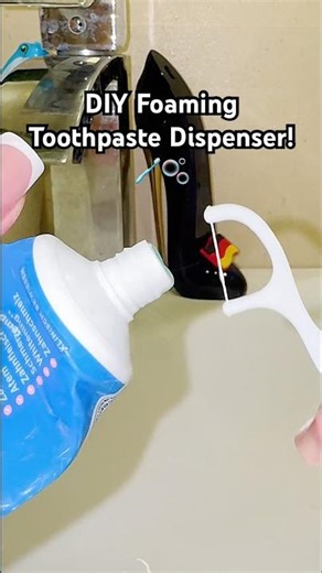 DIY Foaming Toothpaste Dispenser! 🪥🫧
