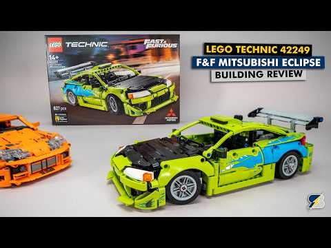 LEGO Technic 42229 Fast & Furious Mitsubishi Eclipse - Detailed Building Review