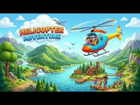 ABC Helicopter Adventure 🚁🔤 | Learn Alphabet A to Z Fun Song for Kids