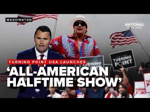 Turning Point USA launches ‘All-American Halftime Show’