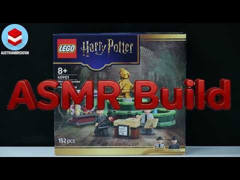 LEGO Harry Potter 40901 Ministry Munchies & The Daily Prophet Stands ASMR Build