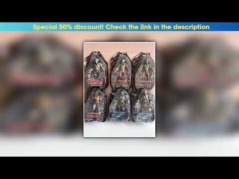 Review Alien Figure Celtic Predator Masked Scar Jungle Hunter Stalker Classic Predator Figure Actio