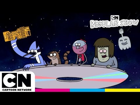 Battle of The Format Wars 💿 | Regular Show | Cartoon Network UK