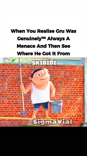 Why did gru say that bro ✌️#shorts