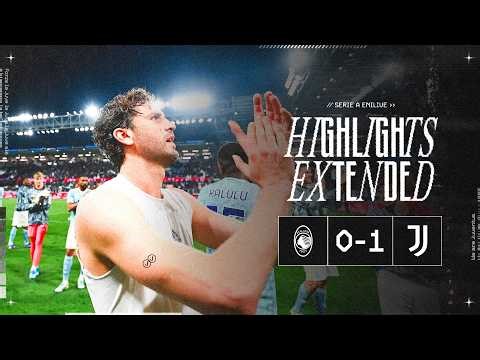 EXTENDED HIGHLIGHTS | Atalanta 0-1 Juventus | Serie A