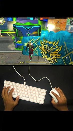 Mastering Free Fire: Keyboard and Mouse Gameplay with Handcam