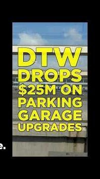 DTW unveils new parking guidance lights