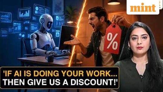 Big Twist: AI Ate Your Job, Now It's Coming For Company Profits! Clients Want AI Efficiency Discount | Mint