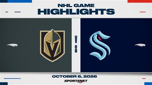 NHL Highlights | Golden Knights vs. Kraken - October 6, 2026