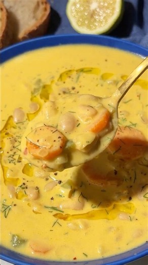 Lemon White Bean Soup (no Heavy Cream)