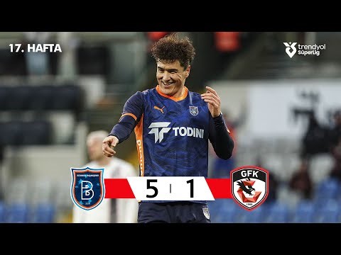 Başakşehir (5-1) Gaziantep FK - Highlights/Özet | Trendyol Süper Lig - 2025/26