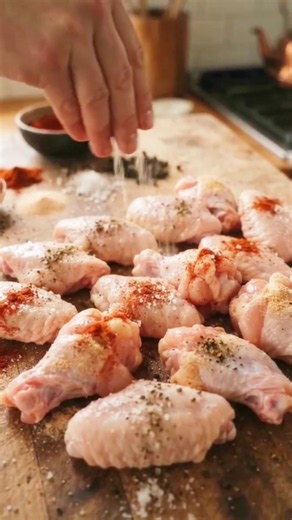 Crispy Buffalo Chicken Wings 🔥 | Easy American Recipe