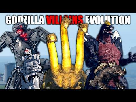 Kaiju Alpha | Evolution Of GODZILLA Villains (1955 - 2024)
